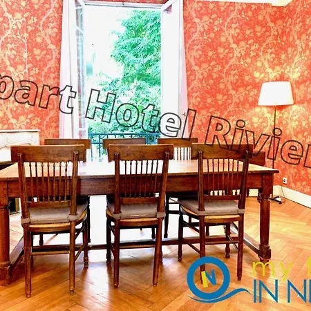 Riviera- Musiciens - 7 Minutes Promenade Des Anglais - Large Apartement Bourgeois 4 Pieces Ac - Small Balcony - View Garden - Balcon Palais Harmonie 1 Apartament
