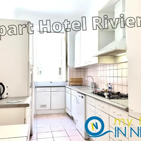 Riviera- Musiciens - 7 Minutes Promenade Des Anglais - Large Apartement Bourgeois 4 Pieces Ac - Small Balcony - View Garden - Balcon Palais Harmonie 1 Apartament *